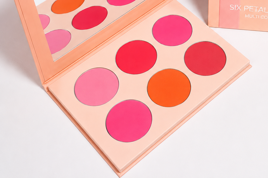 BARE KISS SIX PETALS BLUSH PALETTE
