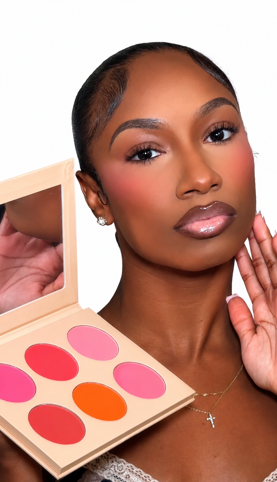 BARE KISS SIX PETALS BLUSH PALETTE